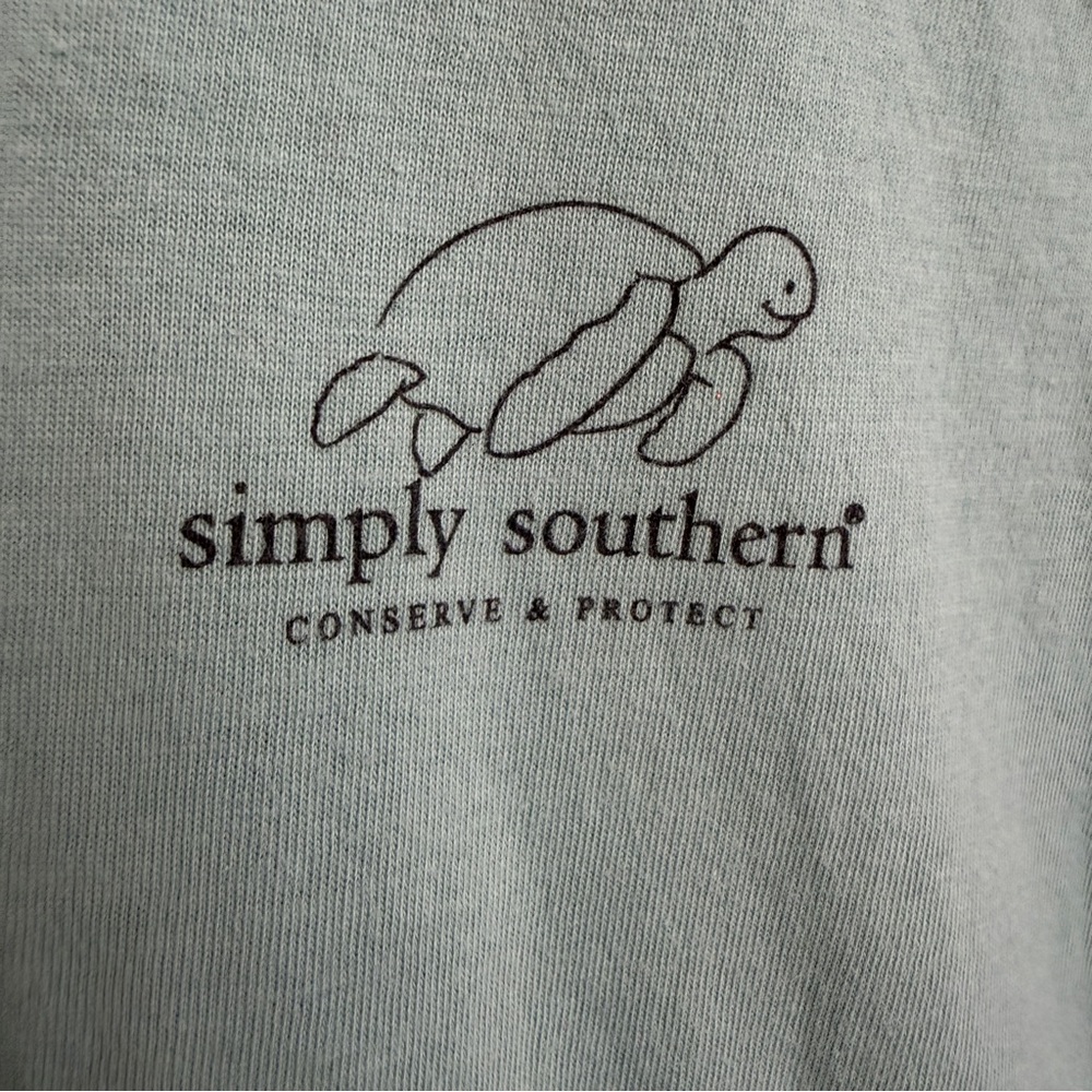 Simply Southern turtle tracker bikini tee size large‎ - Picture 3 of 7